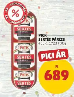 PENNY PICK Sertés Párizsi ajánlat