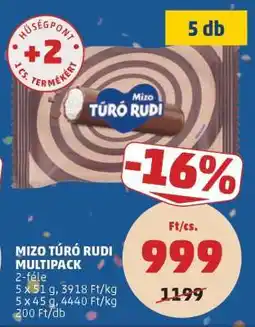 PENNY Mizo Túró Rudi Multipack ajánlat