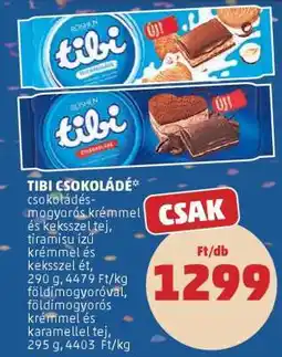 PENNY TIBI Csokoládé ajánlat