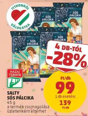 PENNY SALTY SÓS PÁLCIKA ajánlat