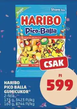 PENNY HARIBO Pico-Balla Gumicukor ajánlat