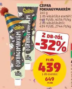 PENNY Czifra Fokhagymakrém ajánlat