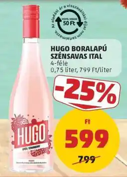 PENNY Hugo boralapú szénsavas ital ajánlat