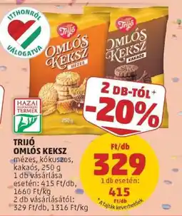 PENNY Trijó Omlós Keksz ajánlat