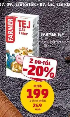 PENNY FARMER TEJ ajánlat