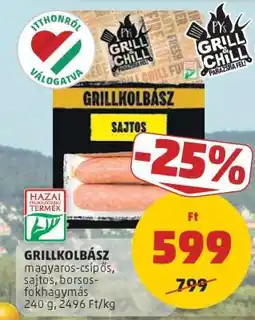 PENNY GRILLKOLBÁSZ ajánlat