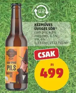 PENNY KÉZMŰVES ÜVEGES SÖR ajánlat