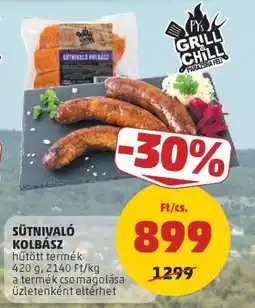 PENNY Sütni való kolbász ajánlat