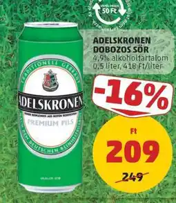 PENNY Adelskronen Dobozos Sör ajánlat