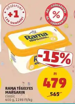 PENNY RAMA TÉGELYES MARGARIN ajánlat