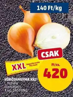 PENNY Vöröshagyma XXL ajánlat