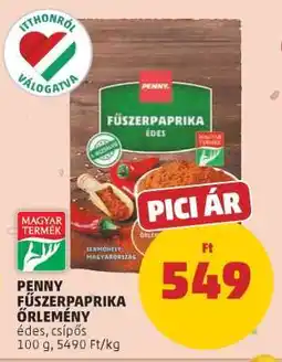 PENNY PENNY Fűszerpaprika Őrlemény ajánlat
