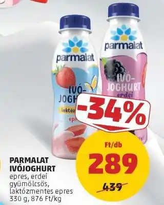 PENNY PARMALAT Ivójoghurt ajánlat
