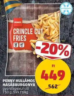PENNY PENNY Hullámos Hasábburgonya ajánlat