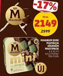 PENNY MAGNUM MINI PISZTÁCIA JÉGKRÉM MULTIPACK ajánlat
