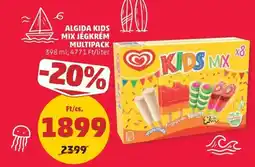PENNY ALGIDA KIDS MIX JÉGKRÉM MULTIPACK ajánlat