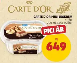 PENNY CARTE D’OR MINI JÉGKRÉM ajánlat