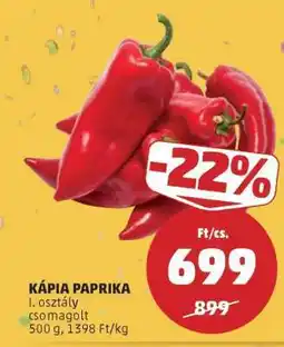 PENNY Kápia paprika ajánlat