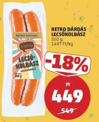 PENNY RETRO DÁRDÁS LECSÓKOLBÁSZ ajánlat