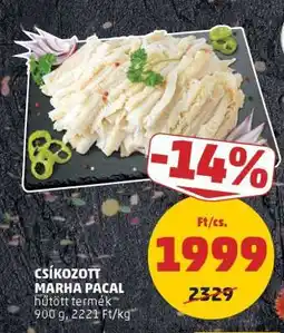 PENNY Csíkozott Marha Pacal ajánlat