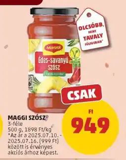 PENNY MAGGI SZÓSZ ajánlat