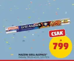 PENNY MAZZINI GRILL ALUPACK ajánlat