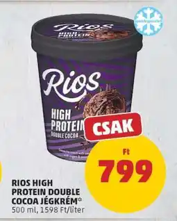 PENNY RIOS HIGH PROTEIN DOUBLE COCOA JÉGKRÉM ajánlat