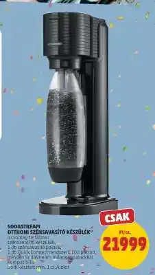 PENNY Sodastream otthoni szénsavasító készülék ajánlat