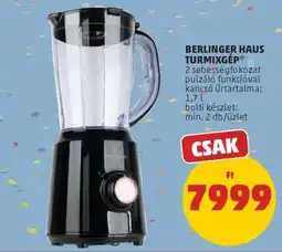 PENNY BERLINGER HAUS TURMIXGÉP ajánlat
