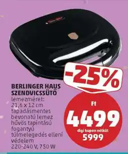 PENNY BERLINGER HAUS SZENDVICSSÜTŐ ajánlat