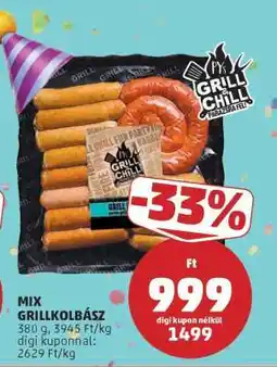 PENNY MIX GRILLKOLBÁSZ ajánlat