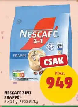PENNY NESCAFÉ 3in1 Frappé ajánlat