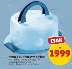 PENNY Torta és süteményes doboz ajánlat