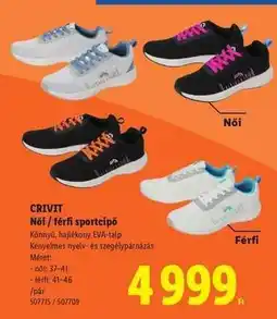 Lidl CRIVIT ajánlat