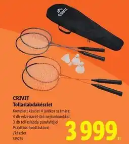 Lidl CRIVIT Tollaslabdakészlet ajánlat
