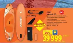 Lidl CRIVIT Egykamrás SUP ajánlat