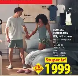 Lidl ESMARA / ESMARA MEN ajánlat