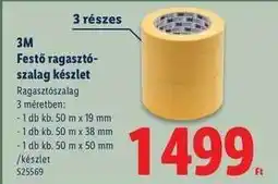Lidl 3M Festő ragasztó-szalag-készlet ajánlat