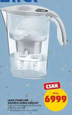 PENNY LAICA STEAM LINE DIGITÁLIS SZÍNES KANCSÓ ajánlat