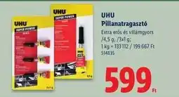 Lidl UHU Pillanatragasztó ajánlat