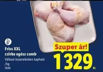 Friss XXL csirke egész comb