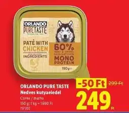 Lidl ORLANDO PURE TASTE ajánlat