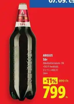 Lidl Argus ajánlat