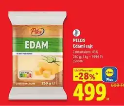 Lidl PILOS Edámi sajt ajánlat