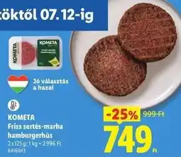 Lidl Kométa ajánlat