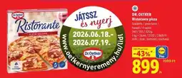 Lidl DR. OETKER Ristorante pizza ajánlat