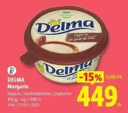 Lidl DELMA Margarin ajánlat