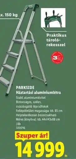 Lidl PARKSIDE ajánlat