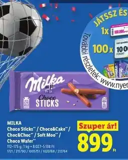 Lidl MILKA ajánlat