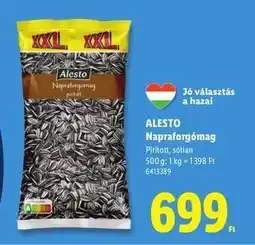 Lidl Alesto Napraforgómag ajánlat